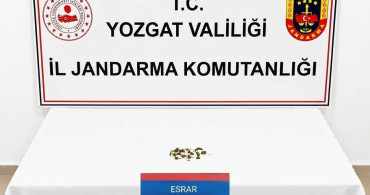 Yozgat'ta uyuşturucu operasyonunda 1 kişi gözaltına alındı