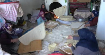 Yozgat’ta yufka ekmek yapımı yeniden başladı