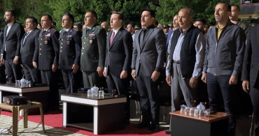 Yüksekova'da 15 Temmuz Demokrasi ve Milli Birlik Günü etkinliği düzenlendi