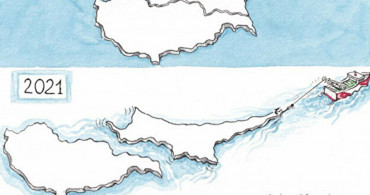 Yunan Basını Türkiye-KKTC İş Birliği Rahatsızlığını Karikatüre Yansıttı