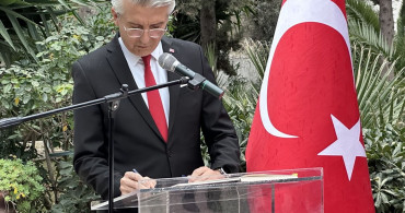 Yunanistan'daki Türk Şehitliği'nde 18 Mart Anma Töreni Düzenlendi