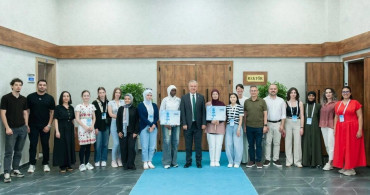 Yunus Emre Enstitüsü Türkçe yaz okulu programı öğrencileri EBYÜ'de eğitim alıyor