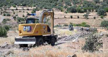 Yunusemre'de içme suyu hattı yenileniyor