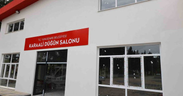 Yunusemre'den Karaali'ye Yeni Düğün Salonu