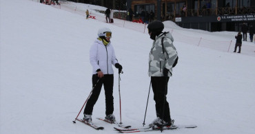 Yurduntepe Kayak Merkezi'nde Eğlenceli Anlar