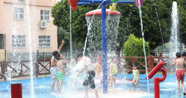 Yüreğir Belediyesi su oyun parklarını yaz sezonuna açtı