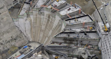 Yusufeli Barajı 85 Metre Yüksekliğe Ulaştı