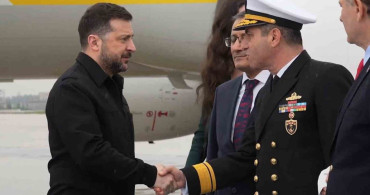 Zelenskiy İstanbul'a Geldi