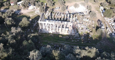 Zeus Tapınağı'nın Restorasyonu 2024'te Tamamlanacak