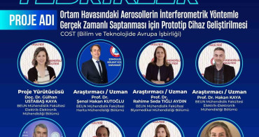 Zonguldak BEÜ'den TÜBİTAK Destekli Hava Ölçüm Projesi