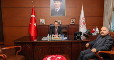 Zonguldak Valisi Hacıbektaşoğlu'ndan Müftü Demir'e Ziyaret