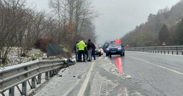 Zonguldak ve Sakarya'da Kar Kazaları: 5 Yaralı