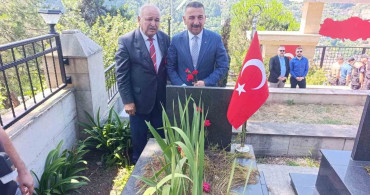 Zonguldak’ta 15 Temmuz demokrasi ve milli birlik günü’nde şehitlik ziyareti
