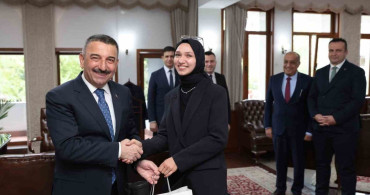 Zonguldak'ta Gençlerin Vali Ziyareti