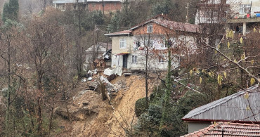 Zonguldak'ta Heyelan Nedeniyle Geçici Tahliye Kararı Alındı