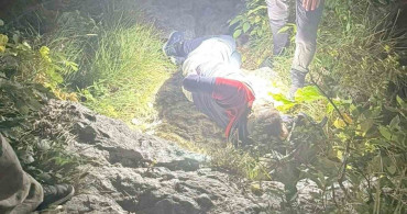 Zonguldak'ta kayalıklardan düşen amatör balıkçı kurtarıldı