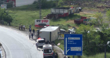 Zonguldak'ta Tır ve Otomobil Çarpıştı: 5 Yaralı