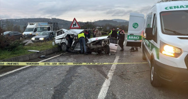 Zonguldak'ta Trafik Kazası: 1 Ölü, 2 Yaralı