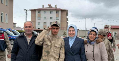 Ağrı’da Özel Bireyler Temsili Askerlik Yaptı