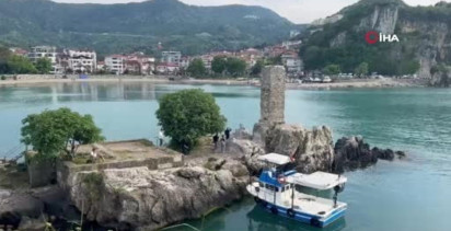 Amasra'daki Tarihi Yapılara Vandalizm