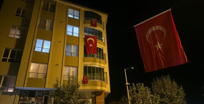 Amasya'da Şehit Astsubay Kaplan'a Taziye Ziyaretleri