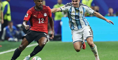 Arjantin, 2-0 geriden gelerek çeyrek finale yükseldi