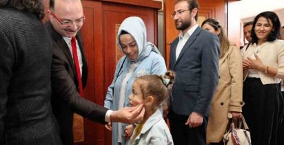 Atatürk Üniversitesinde Bayramlaşma Coşkusu