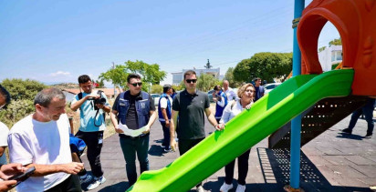 Başkan Mandalinci, Türkbükü Mahallesi'nde vatandaşlarla buluştu