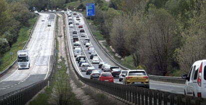 Bayram Dönüşü Trafik Yoğunluğu Başladı