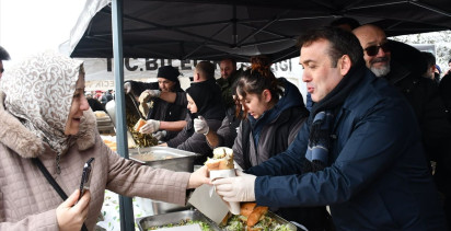Bilecik’te 1. Gölpark Kış Festivali: 2 Ton Hamsi İkramı