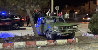 Burdur'da Yayalara Çarpan Otomobil Kazası