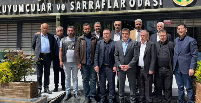 DESOB Başkanı Ebedinoğlu'dan Kuyumcular ve Sarraflar Odası'na Ziyaret