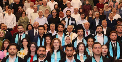 Erciyes Üniversitesi havacılık ve uzay bilimleri fakültesi mezuniyet töreni gerçekleşti