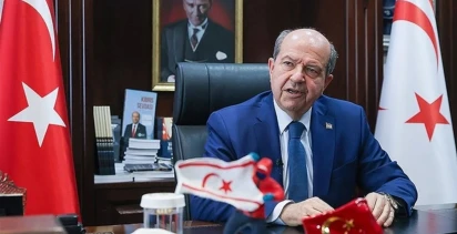 Ersin Tatar: “Gazze ortada, tek garantimiz Türkiye!”