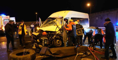 Erzurum'da Zincirleme Kaza: 5 Yaralı