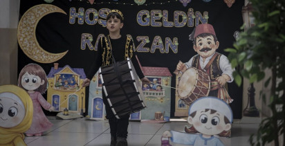 Erzurum'daki İlkokulda Ramazan Coşkusu