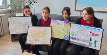 Esenköy Öğrencilerinden Jandarmaya Anlamlı Ziyaret