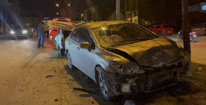 Eskişehir'de Otomobil Kazasında 4 Yaralı