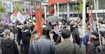Eurovision Finali Öncesi Viyana’da İsrail Protestosu