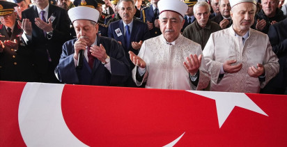 F-16 Uçağı Kazasında Şehit Olan Pilot İzmir'de Uğurlandı