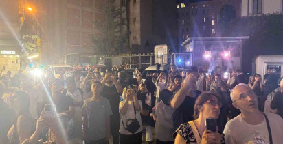 Galata Kulesi’nde 15 Temmuz’a özel mapping gösterisi
