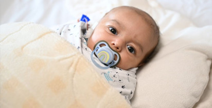 Gaziantep'te Tümörle Doğan Bebek Sağlığına Kavuştu