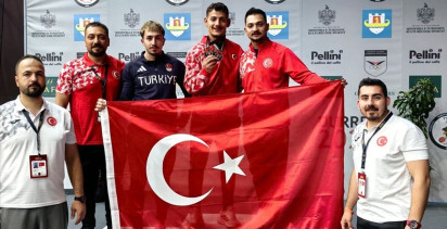 Genç Halterci Engin Kara Avrupa Şampiyonası'nda İki Bronz Madalya Kazandı