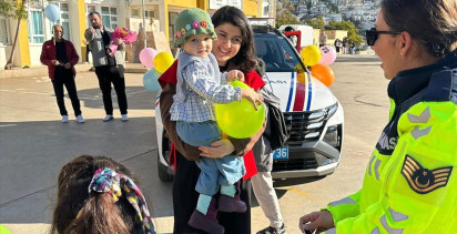 Gökçe Tezcan İçin Balonlarla Umut Dolu Bir Veda