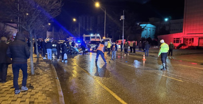 Gümüşhane'de Trafik Kazası: 1 Ölü, 3 Yaralı