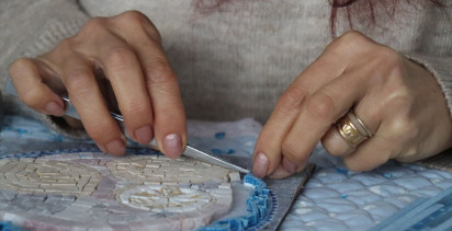 Hataylı Mozaik Sanatçıları Avrupa Pazarında