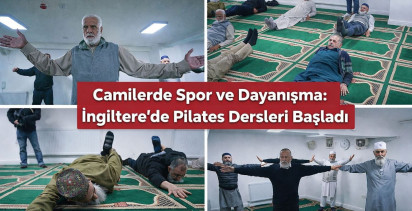 İngiltere'de camilerde pilates dersleri büyük ilgi görüyor