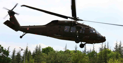 Jandarma Havacılık'tan TEI'ye Gökyüzü Selamı