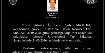 Kalp Krizine Yenik Düşen Komiser Ferit Arslan’ın Cenazesi Memleketine Uğurlandı