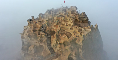 Kapadokya güzelliklerini ziyaretçilere cömertçe sunuyor!